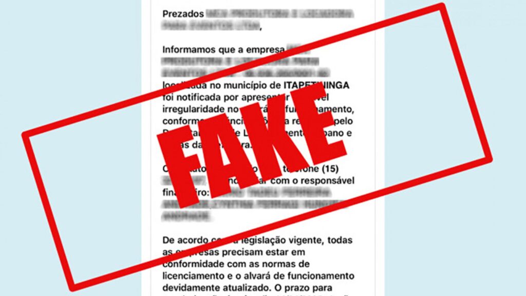 Golpistas estão agindo em Itapetininga, Boituva e Tatuí (Foto: DIVULGAÇÃO / PREFEITURA DE ITAPETININGA)