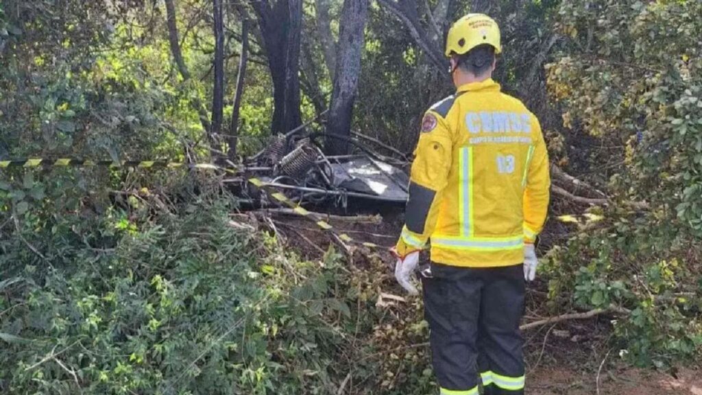 Anac começa investigação sobre queda de Balão (CBM-SC/DIVULGAÇÃO)
