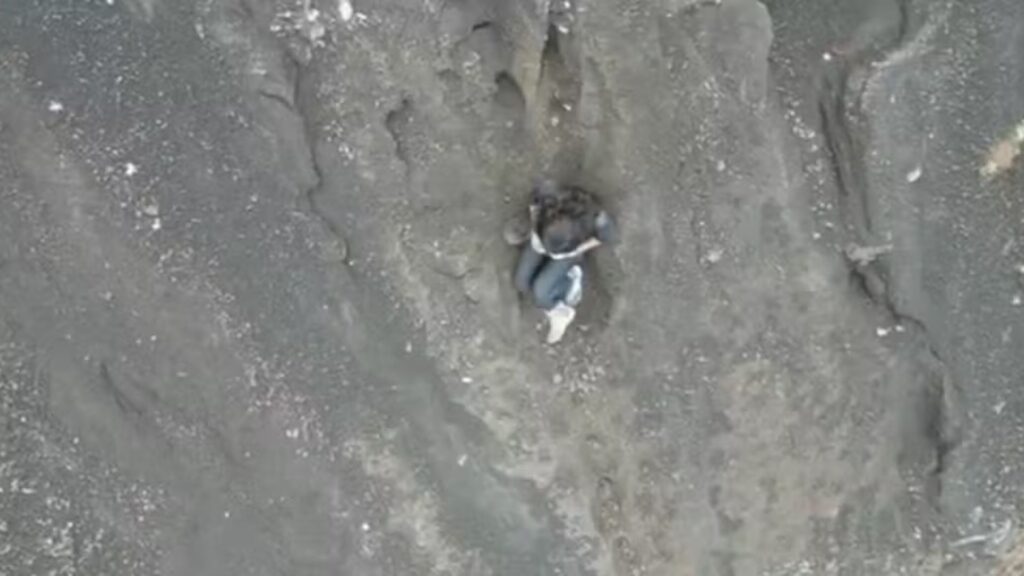 Uma operação foi acionada para resgatar a jovem (Arquivo pessoal/ Reprodução)