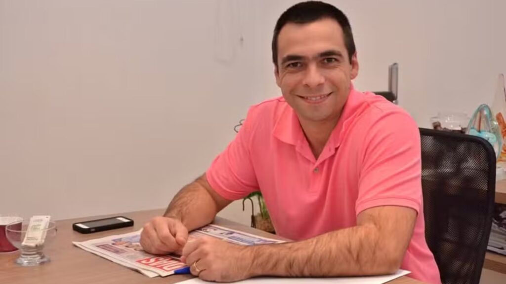 Empresário Thomas Storino Britis morreu após acidente de paraquedas em Boituva (Reprodução/Redes Sociais)