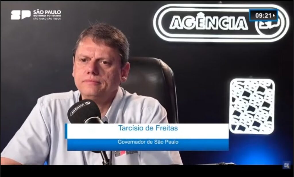 Tarcísio de Freitas fala ao Jornal da Cruzeiro sobre cenário político de Sorocaba e PLC 135/23