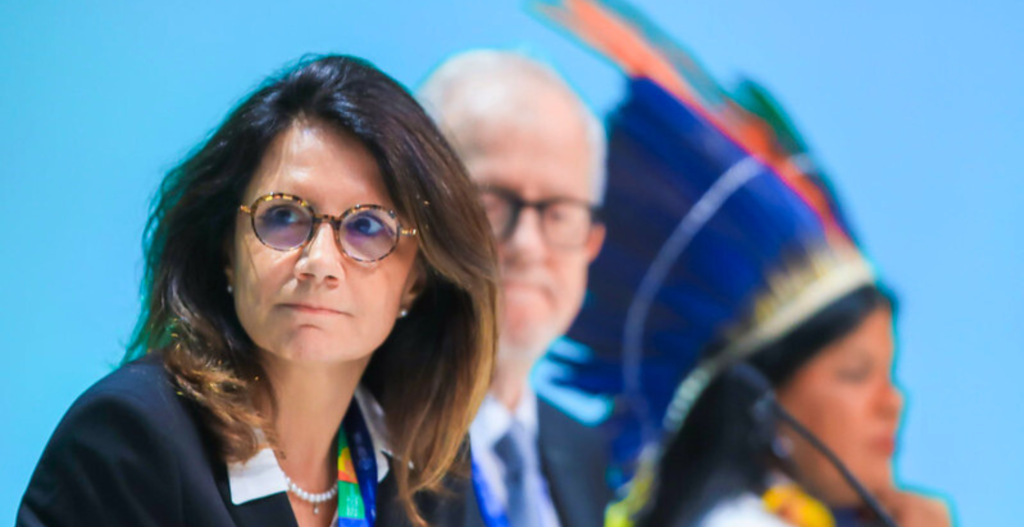 Ana Toni, secretária-executiva da COP30/ (Foto: Estevam / Audiovisual / PR)