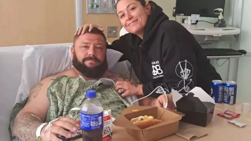 Crianças salvam o pai após ele ser esfaqueado em briga de trânsito na Califórnia (Foto: GoFundMe)