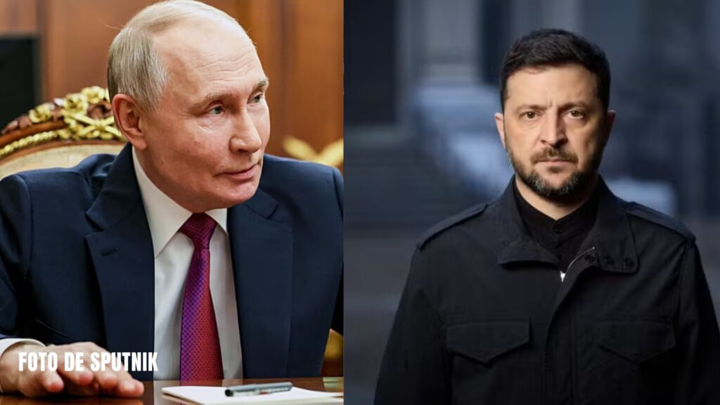 Vladimir Putin e Volodymyr Zelensky