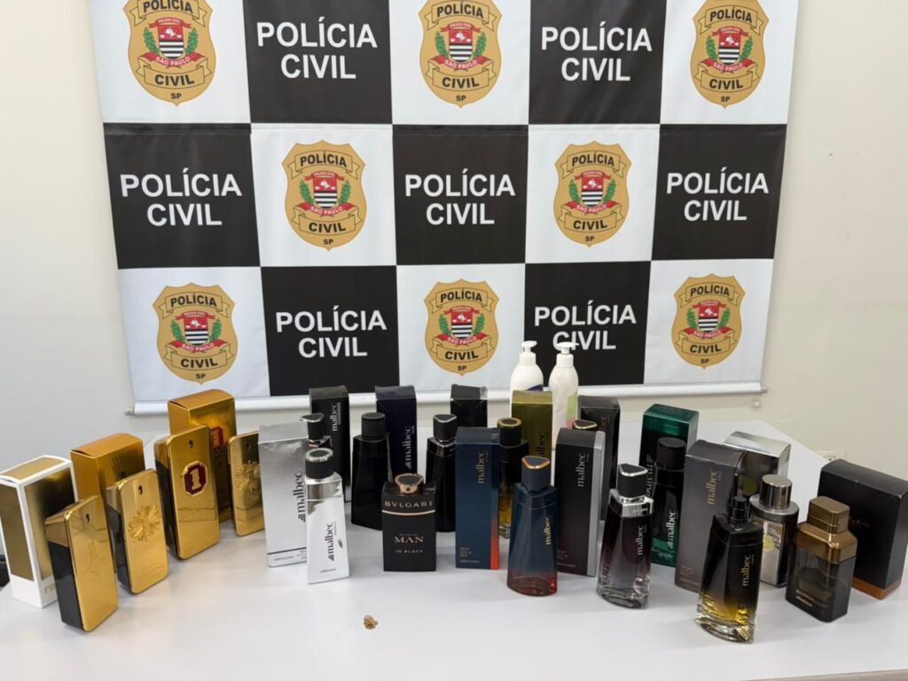 Polícia Civil prende três suspeitos de roubarem lojas e shoppings no Campolim, em Sorocaba (Foto: Polícia Civil)