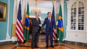 Marco Rubio e Mauro Vieira (Reprodução/x)