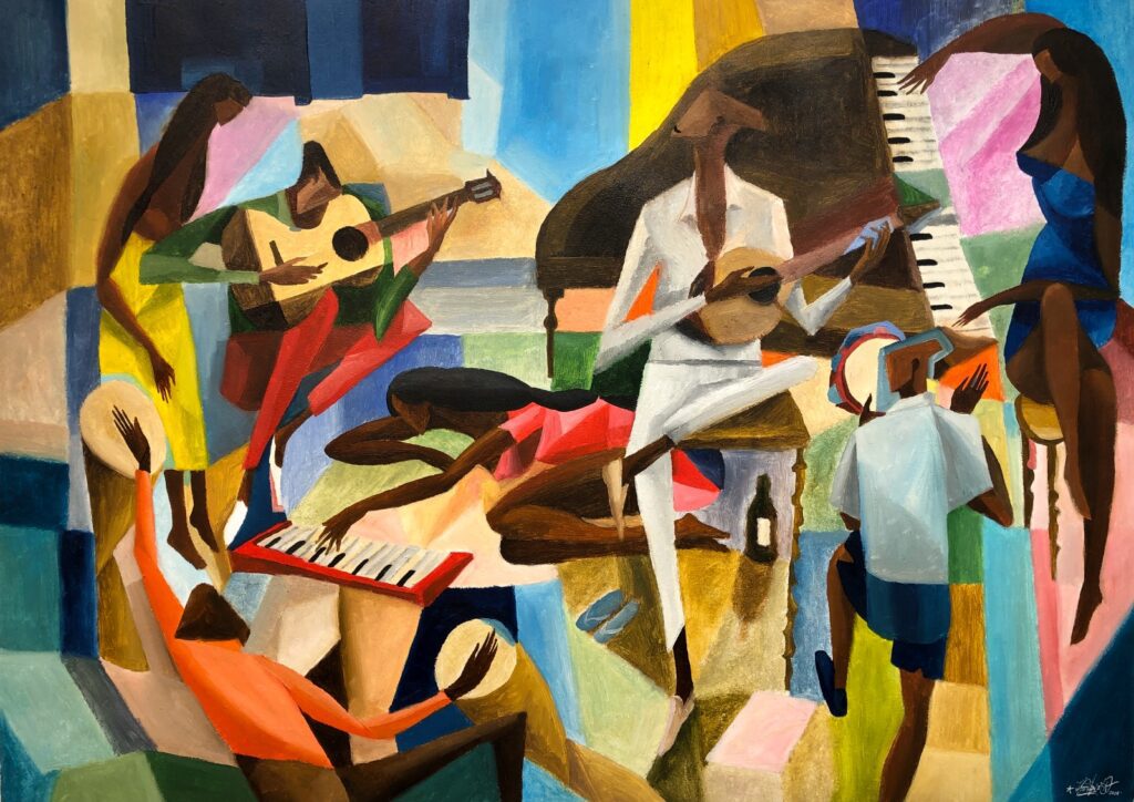 Onã: exposição inédita coloca a arte negra no centro da cena cultural de Sorocaba (Foto: Diego Dedablio - das obras originais de Diego Dedablio)