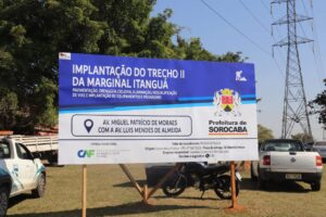 Justiça determina paralisação imediata das obras da Marginal Itanguá, em Sorocaba