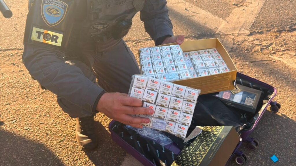 Homem é preso com medicamentos para emagrecimento e iPhones contrabandeados na Raposo Tavares